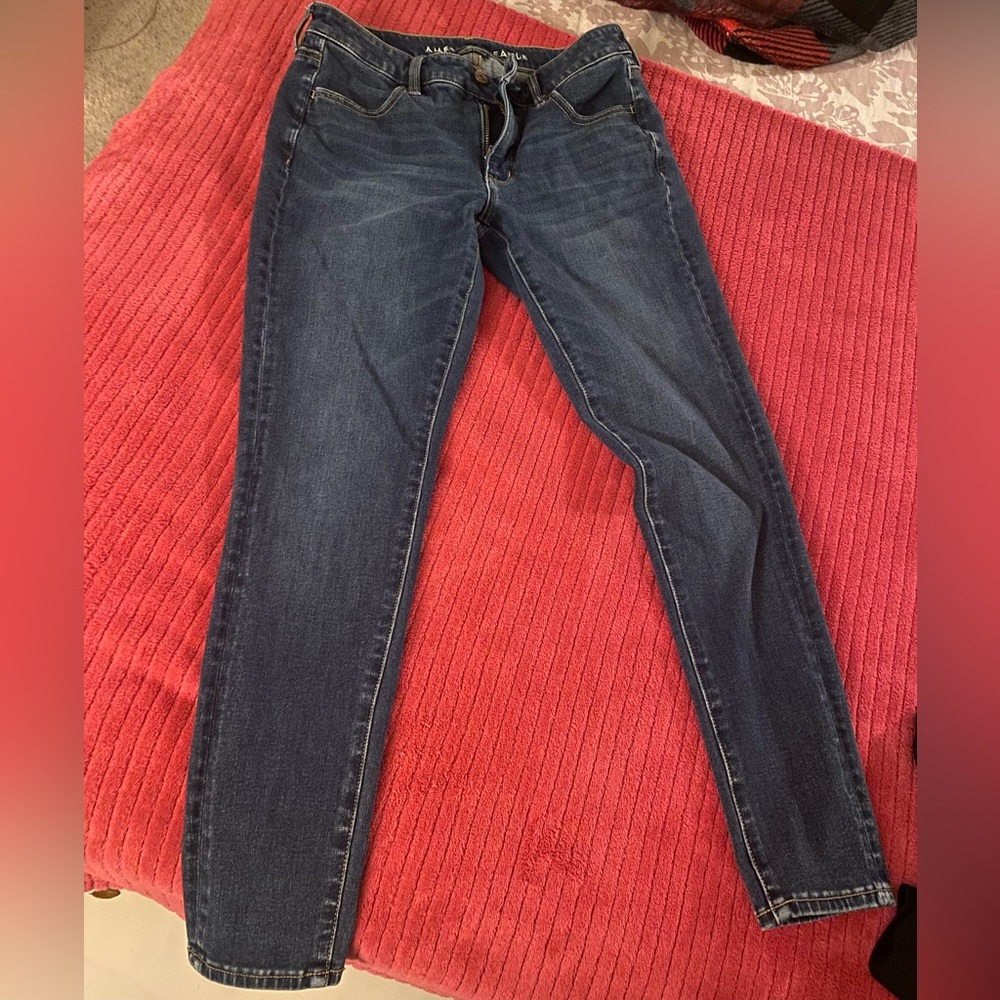 Dark wash jeans